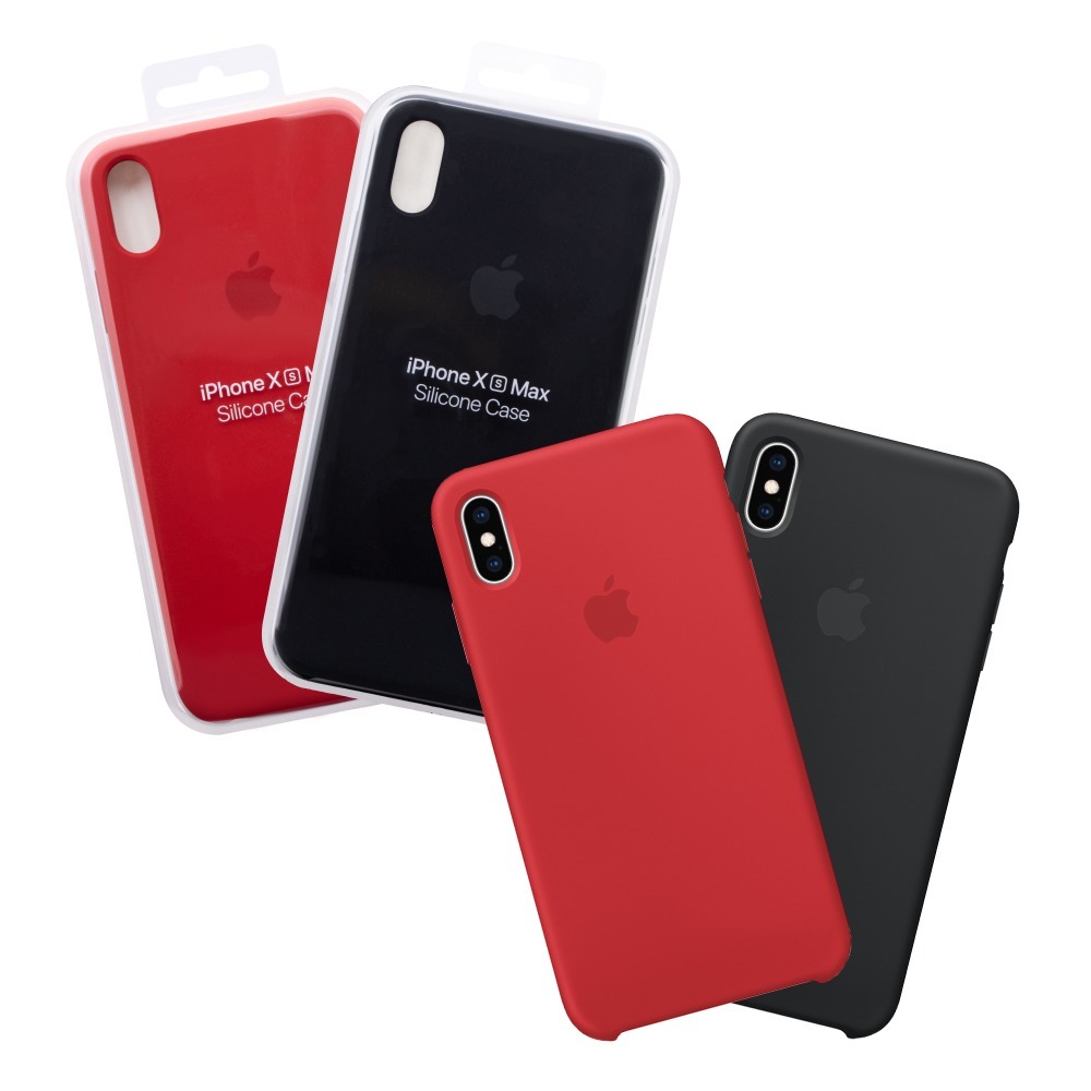 Apple原廠 iPhone Xs Max 適用 Silicone case 矽膠保護套 (公司貨)-細節圖2