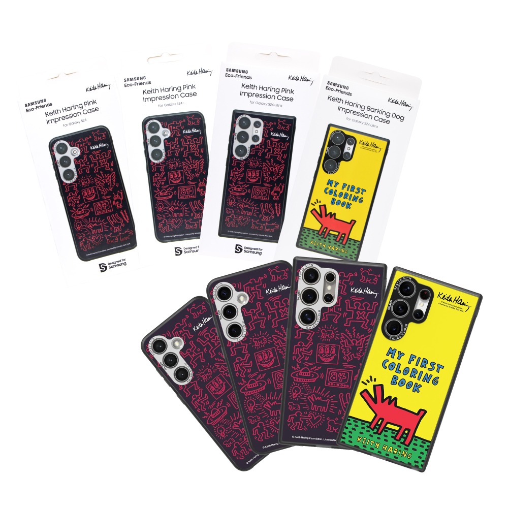 SAMSUNG原廠 Keith Haring聯名保護殼 for S24 Ultra / S24+ / S24 (盒裝)-細節圖2