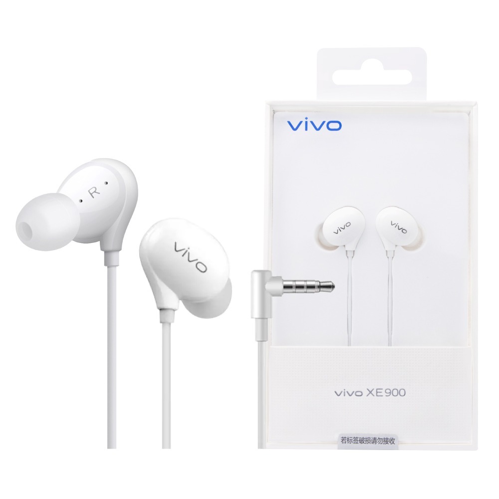 VIVO HiFi音質 入耳式線控耳機 - 白色【3.5mm L型插頭 / 原廠盒裝】XE900-細節圖2