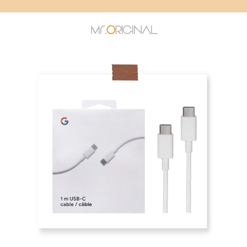 Google 台灣原廠盒裝 USB-C 轉 USB-C 傳輸線 - 1M-細節圖6