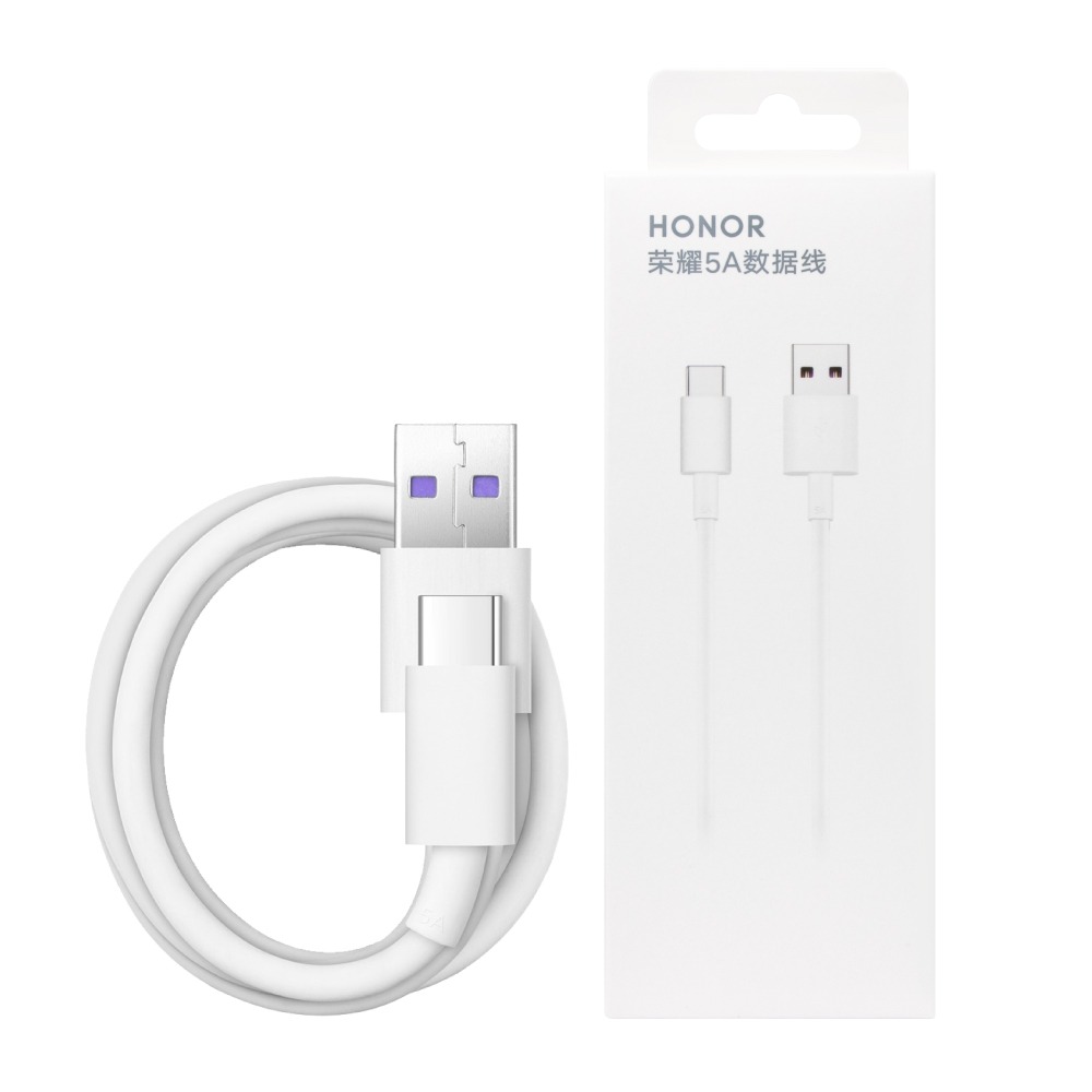 HONOR榮耀 5A USB-A to Type-C 超閃充充電線-1m【原廠盒裝】AP71-細節圖2