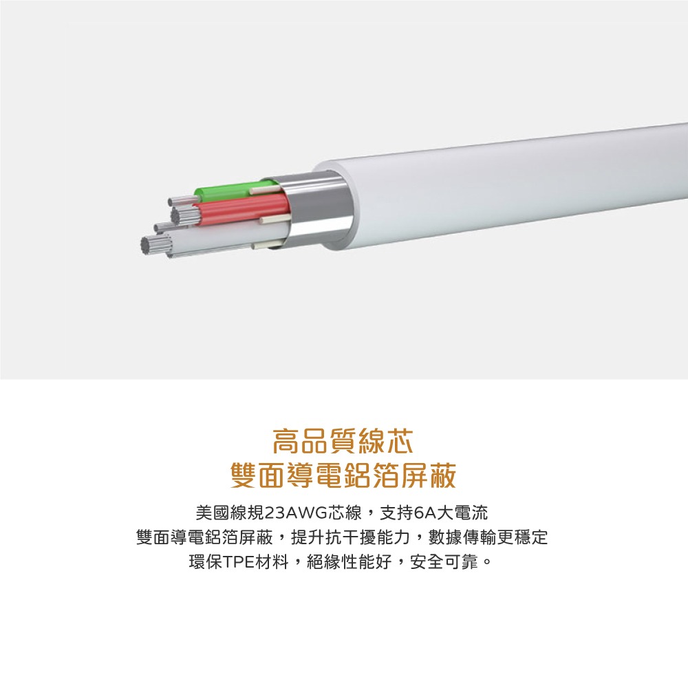 【HUAWEI 原廠密封裝】6A USB-A to Type C 超級快充充電線 (1m) - CC790-細節圖7