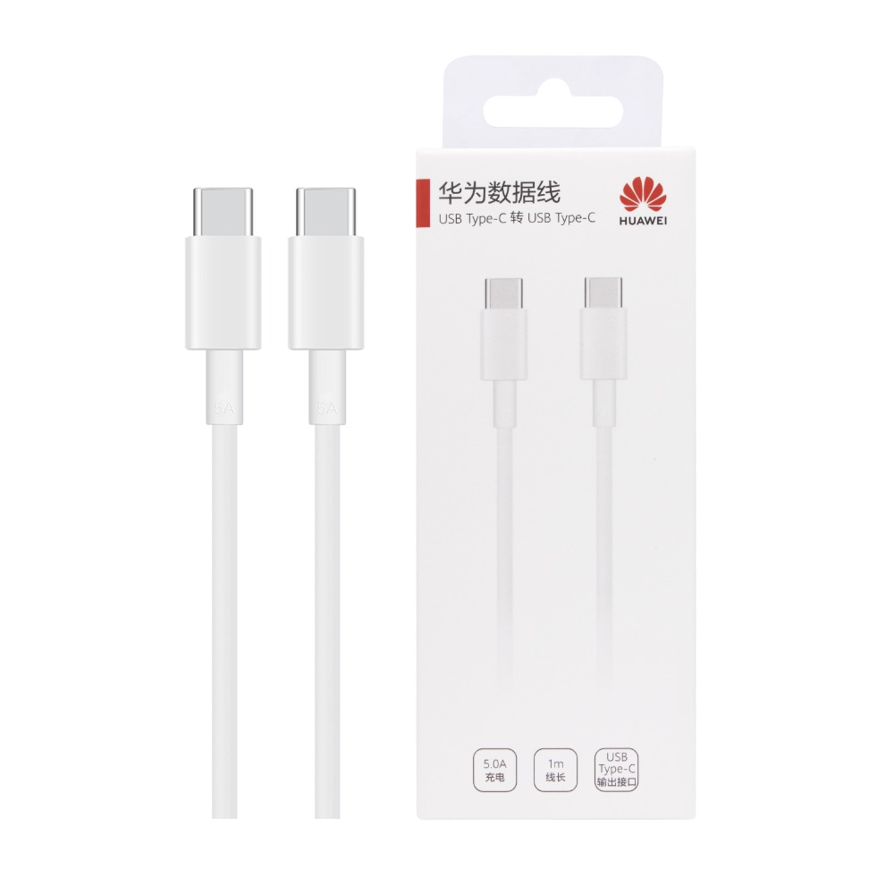 HUAWEI華為 CP43 原廠盒裝 Type-C to Type-C 超級快充充電線 - 5A (1m)-細節圖2