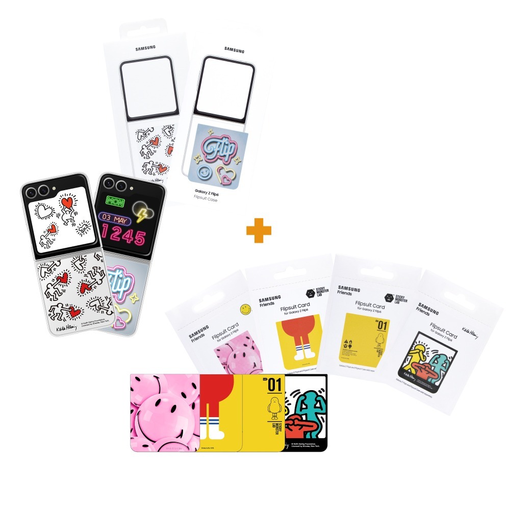 【贈送原廠聯名感應卡】SAMSUNG 原廠盒裝 Galaxy Z Flip6 主題式感應保護殼 (EF-ZF741)-細節圖2