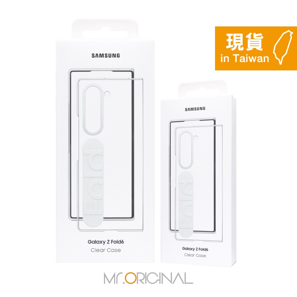 SAMSUNG 原廠盒裝 Galaxy Z Fold6 透明保護殼-附指環帶 (EF-QF956)-細節圖3