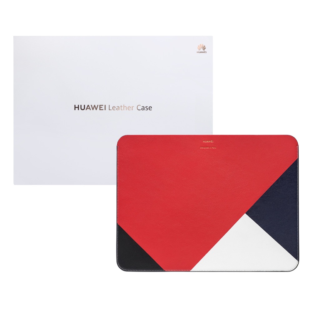 HUAWEI華為 原廠盒裝 真皮內膽包 / 平板筆電包 - 三色解構 ( 適用14吋以下平板筆電 )-細節圖2
