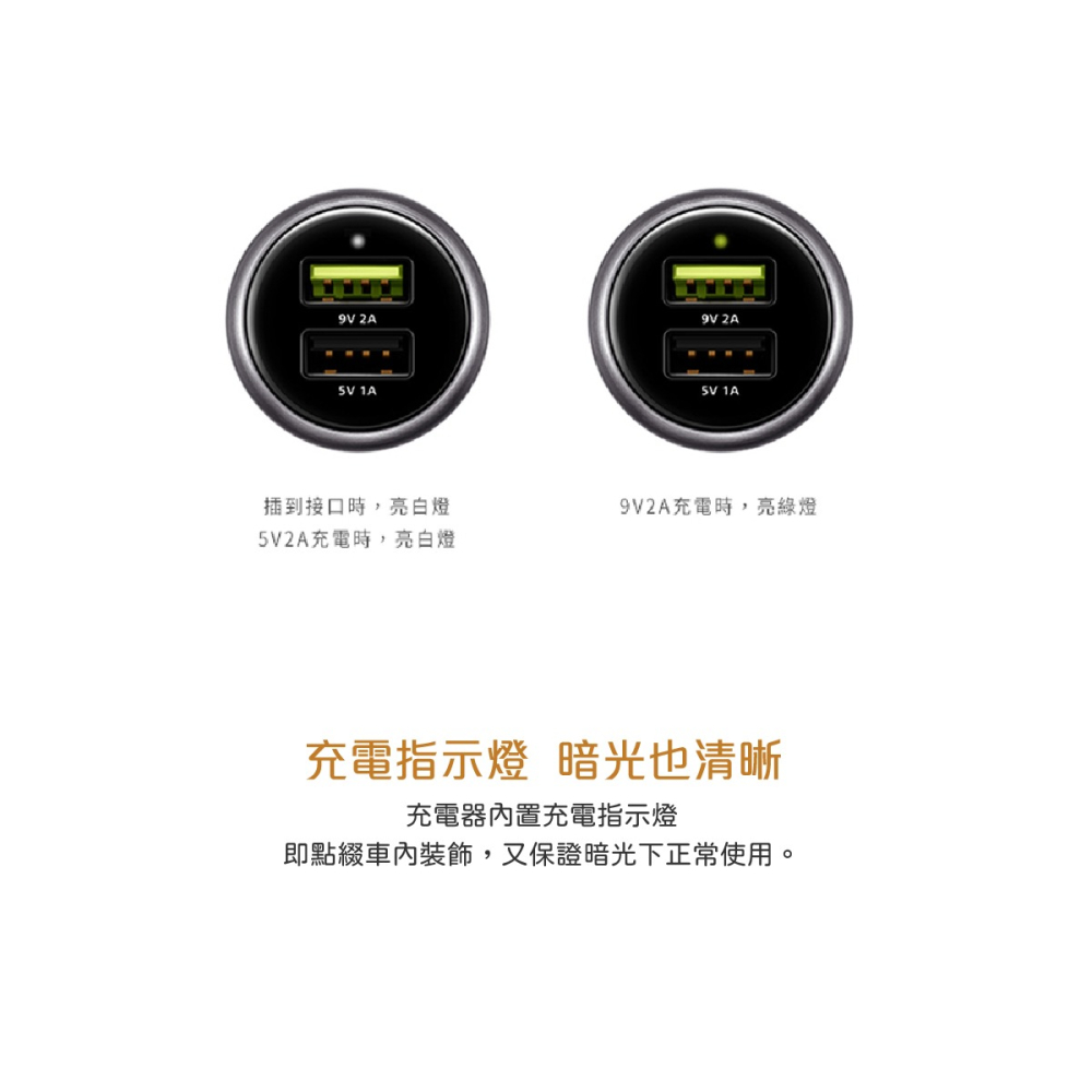 HUAWEI華為 原廠9V/2A快充版 雙USB車用充電器+Type C傳輸線組(台灣公司貨-盒裝)-細節圖4