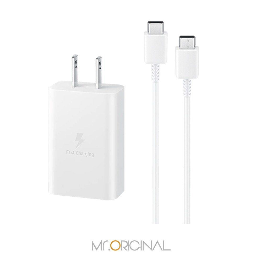 SAMSUNG原廠 M系列 T1510 15W Type C盒裝旅充頭 + 三星製造 雙Type C充電線組-規格圖11