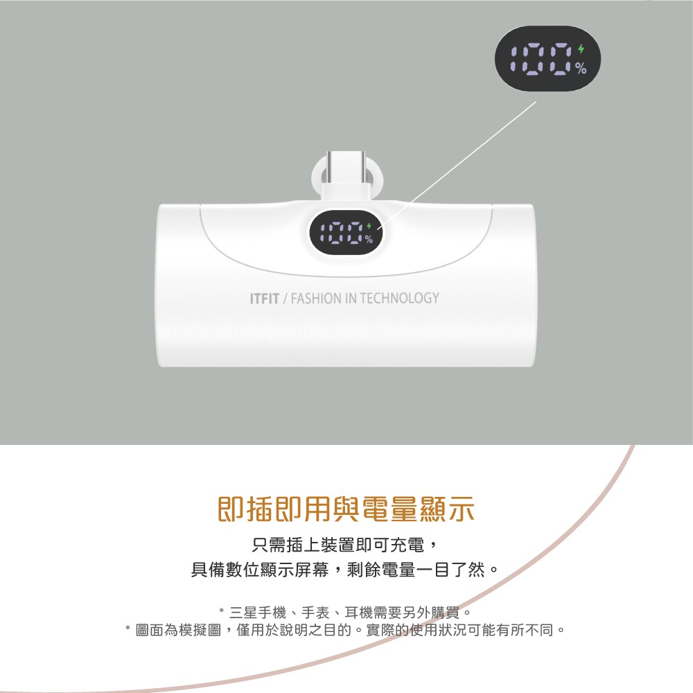 Samsung 三星 台灣原廠盒裝 ITFIT 20W 快充行動電源 (5000mAh)【ITPW30】-細節圖7