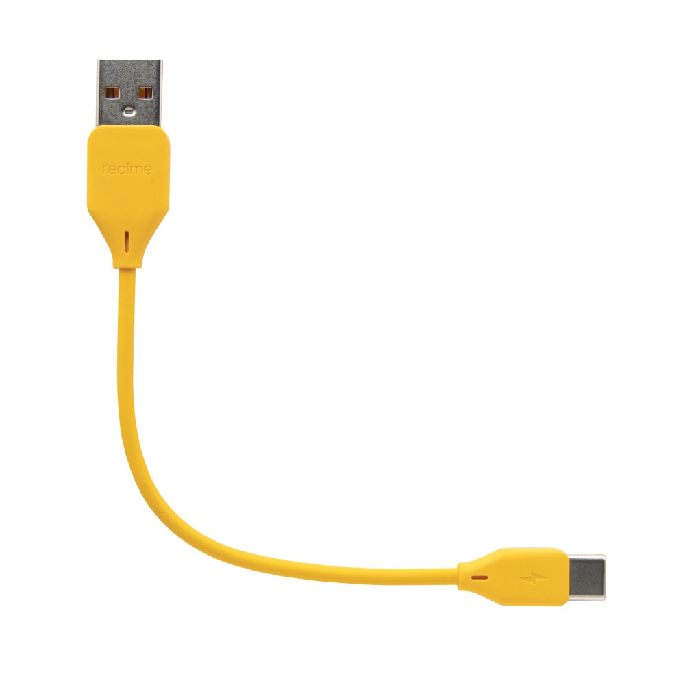 REALME 真我原廠 USB-A to Type-C 充電線-15cm短版 (袋裝) 適用行動電源-細節圖2