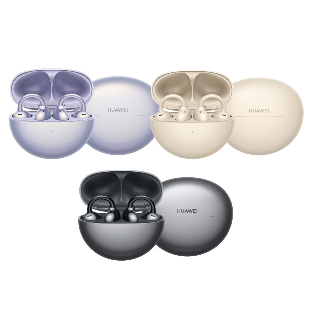 【贈夏日派對禮盒組+二合一線】HUAWEI FreeClip 原廠藍牙耳機 (代理商保固一年)-細節圖2