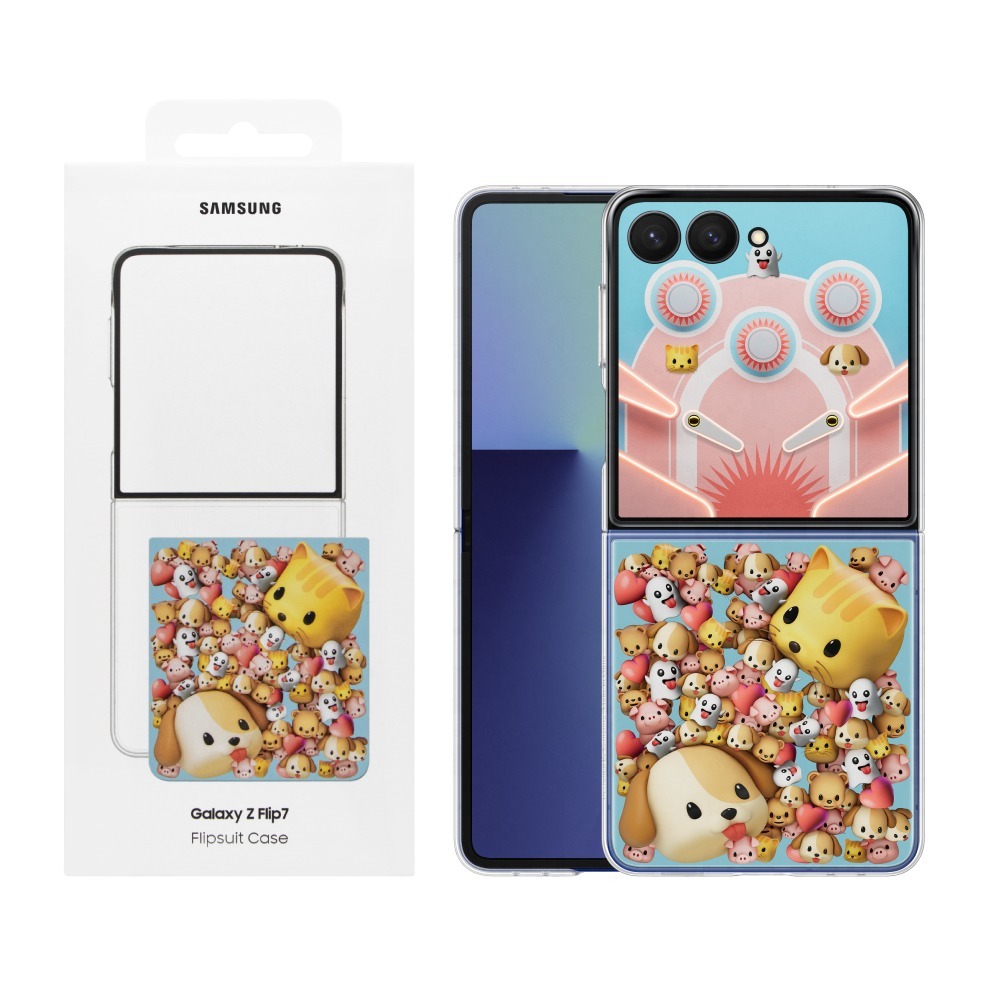 Samsung 三星 台灣原廠盒裝 Z Flip7 主題式感應保護殼 - 附感應卡【ZF766】-細節圖2