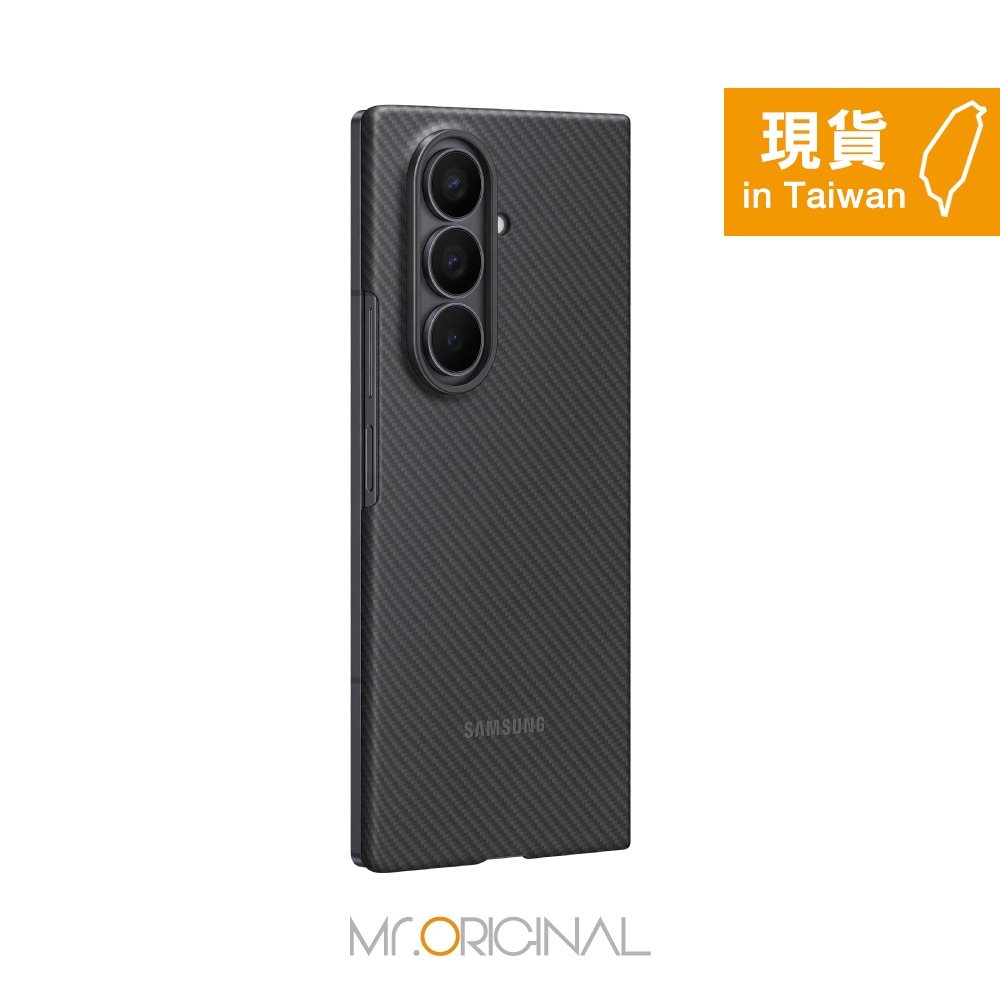 Samsung 三星 台灣原廠盒裝 Z Fold7 碳纖維防摔保護殼 - 附保護貼【XF966】-細節圖4