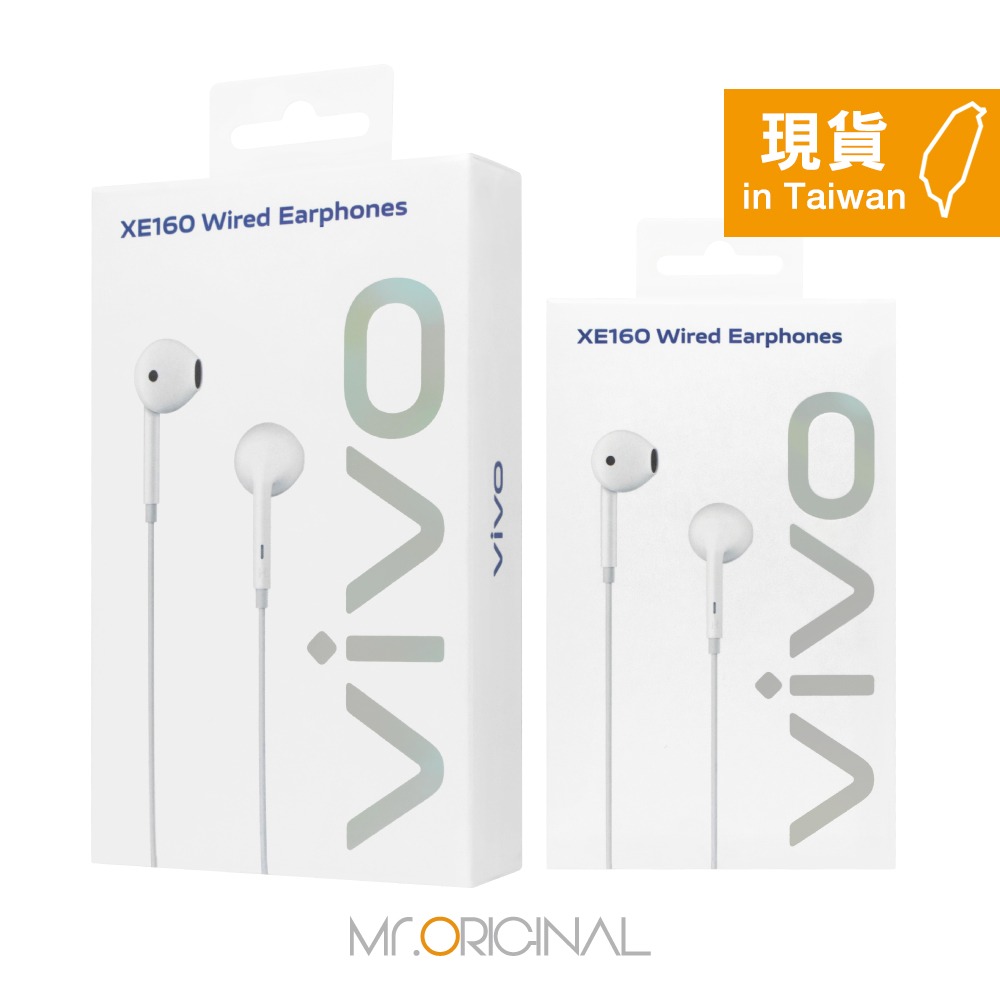 VIVO 半入耳式 線控耳機 - 白色【Type-C接口 / 台灣BSMI認證 / 原廠盒裝】XE160-細節圖3