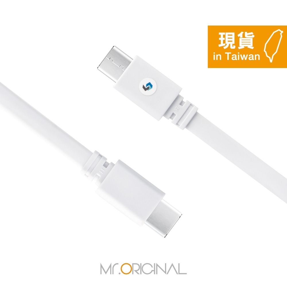 Samsung 三星製造 Type-C to Type-C 充電線-20cm短版扁線 (袋裝) 適用行動電源-細節圖3