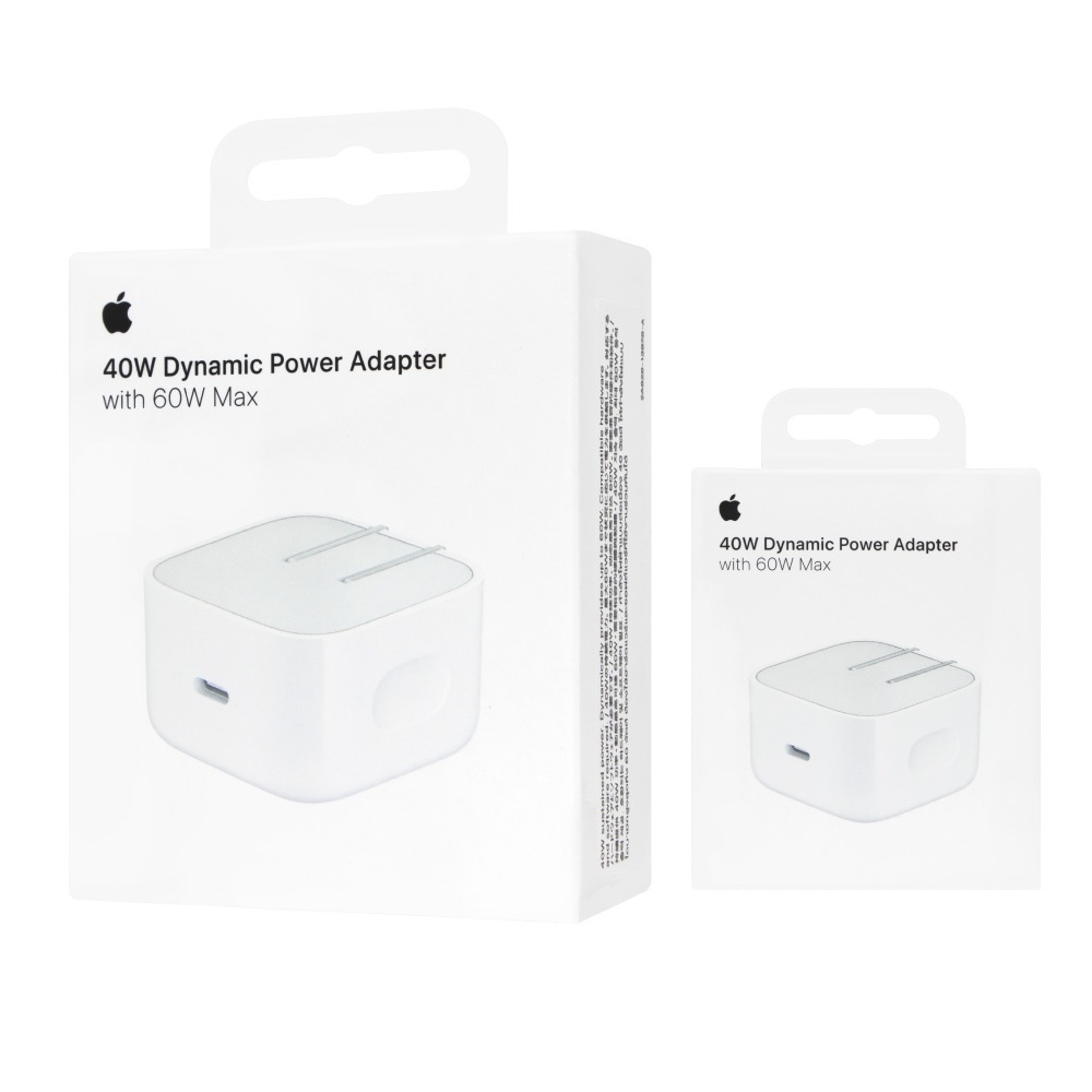 Apple 台灣原廠盒裝 40W USB-C 動態電源轉接器 Max 60W【A3425】適用 iPhone 17 系列-細節圖2