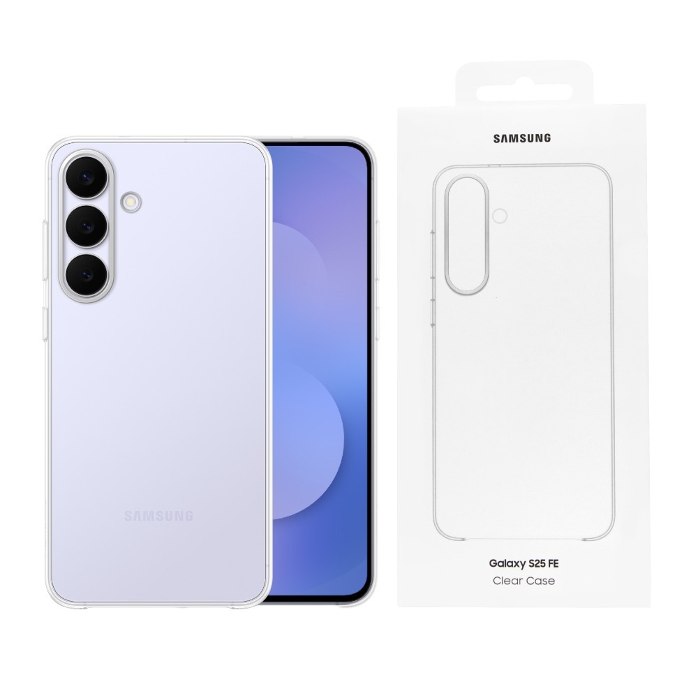 Samsung 三星 台灣原廠盒裝 S25 FE 透明保護殼【EF-QS731】-細節圖2