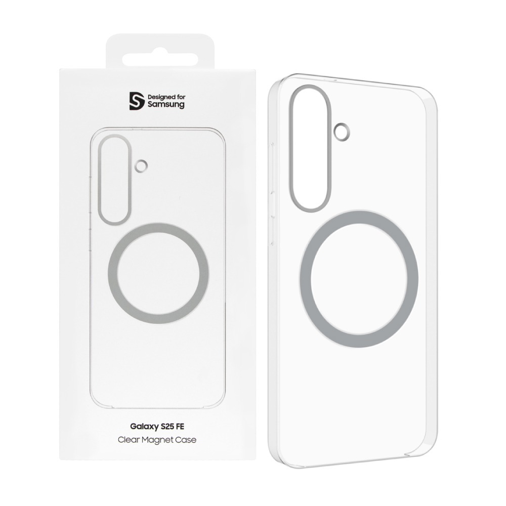 Samsung 三星 台灣原廠盒裝 S25 FE 透明磁吸保護殼【GP-FFS731】-細節圖2