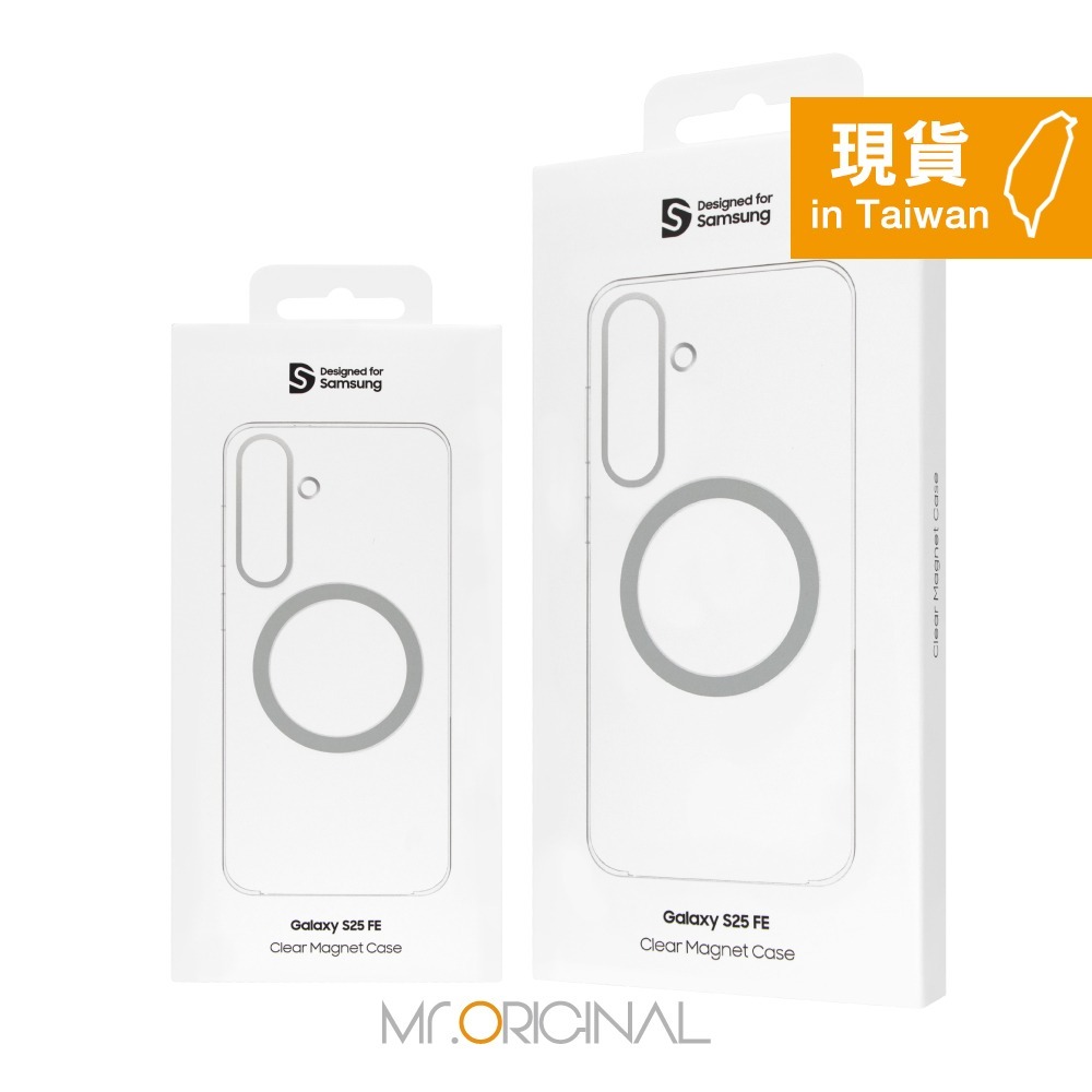 Samsung 三星 台灣原廠盒裝 S25 FE 透明磁吸保護殼【GP-FFS731】-細節圖3