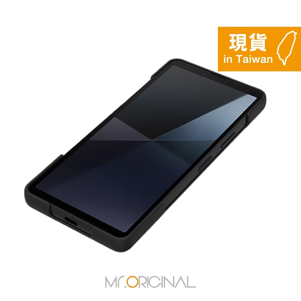 Sony索尼 Xperia 10 VI 時尚保護殼 -黑 (內附支架&環形腕帶)【台灣原廠盒裝】XQZ-CBES-細節圖3