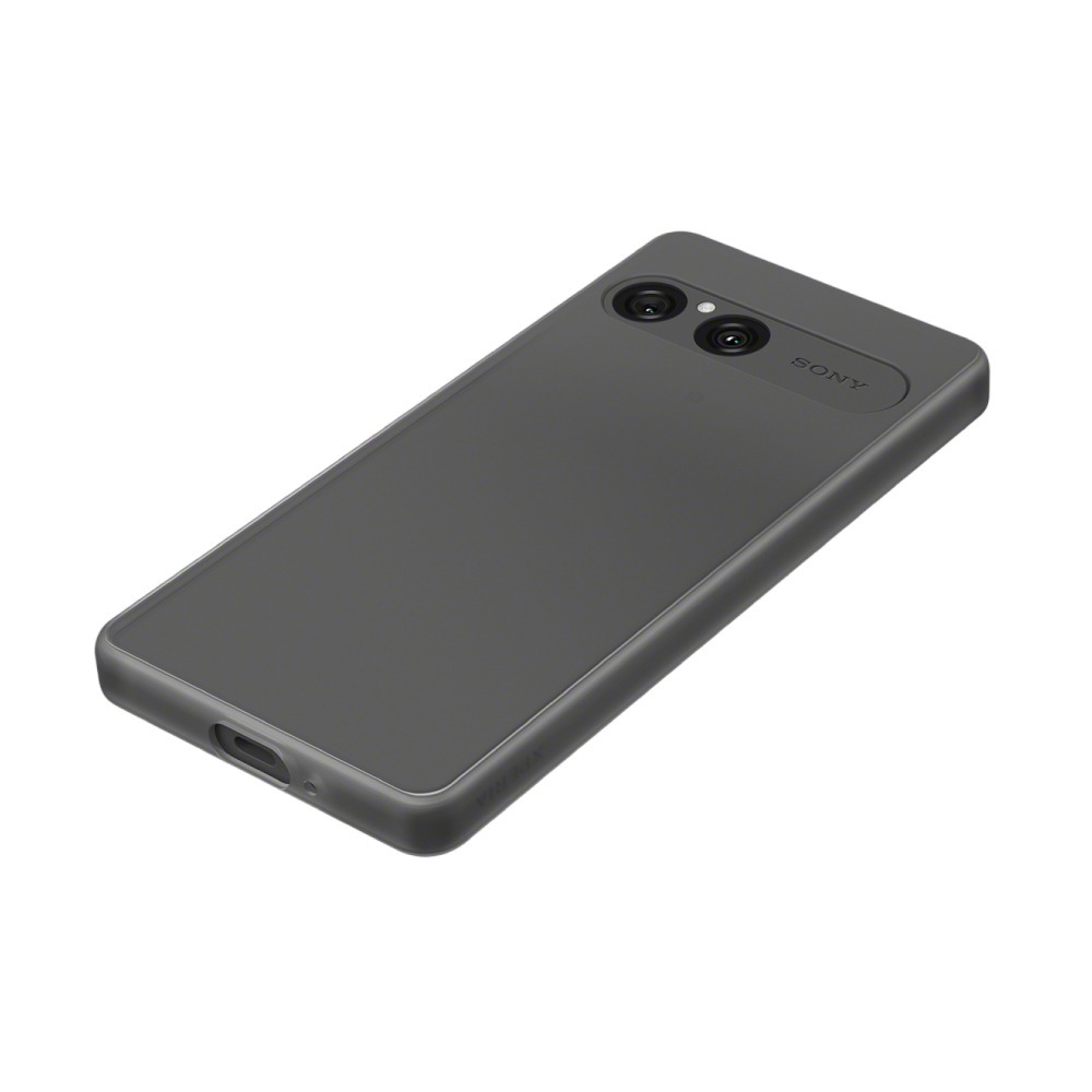 Sony索尼 Xperia 10 VII 抗黃化透明漸層保護背蓋 -石墨黑【台灣原廠盒裝】XQZ-CBFE-細節圖2