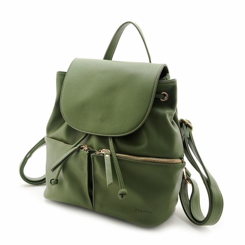 ★日本FIRANO★抽繩翻蓋背包-細節圖2