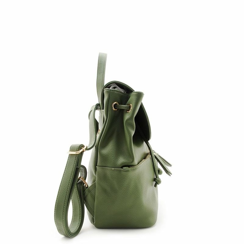 ★日本FIRANO★抽繩翻蓋背包-細節圖3