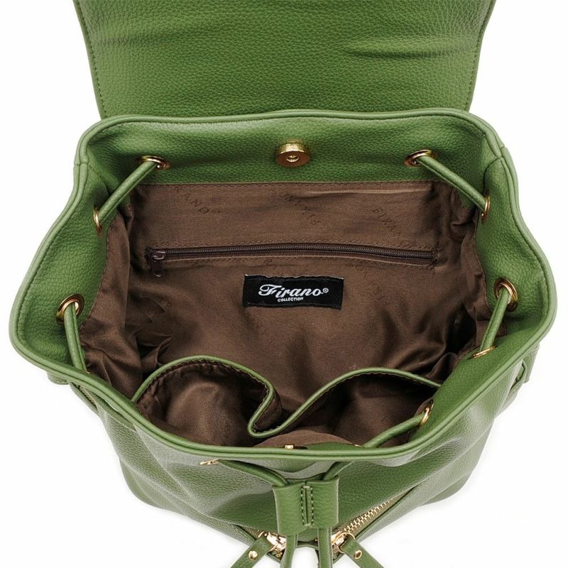 ★日本FIRANO★抽繩翻蓋背包-細節圖5