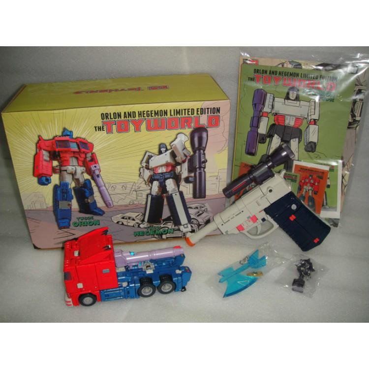 【現貨特價】柯博文 密卡登 套組 漫畫色 ToyWorld TW-01C02C 元祖漫畫色 擎天柱 威震天-細節圖6