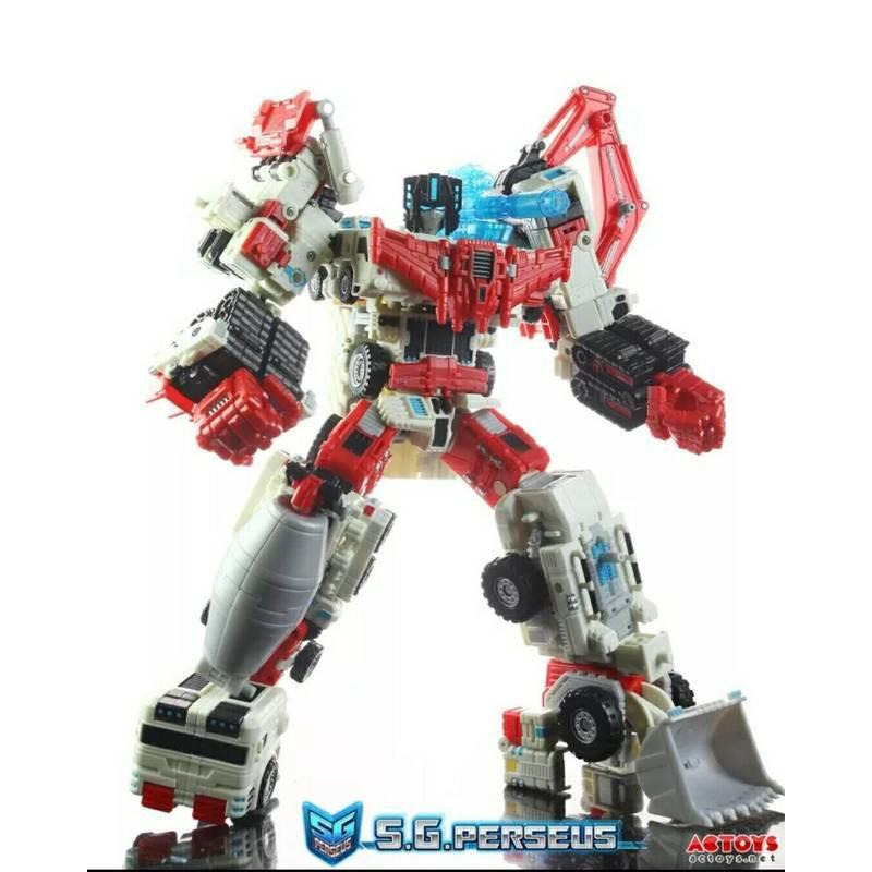 【現貨特價】鏡像大力神 TFC 正義大力神 PERSEUS 工程合體 帕修斯 海格力士 2012限量 現貨-細節圖3