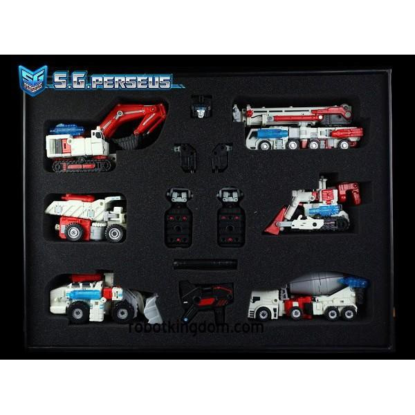 【現貨特價】鏡像大力神 TFC 正義大力神 PERSEUS 工程合體 帕修斯 海格力士 2012限量 現貨-細節圖9