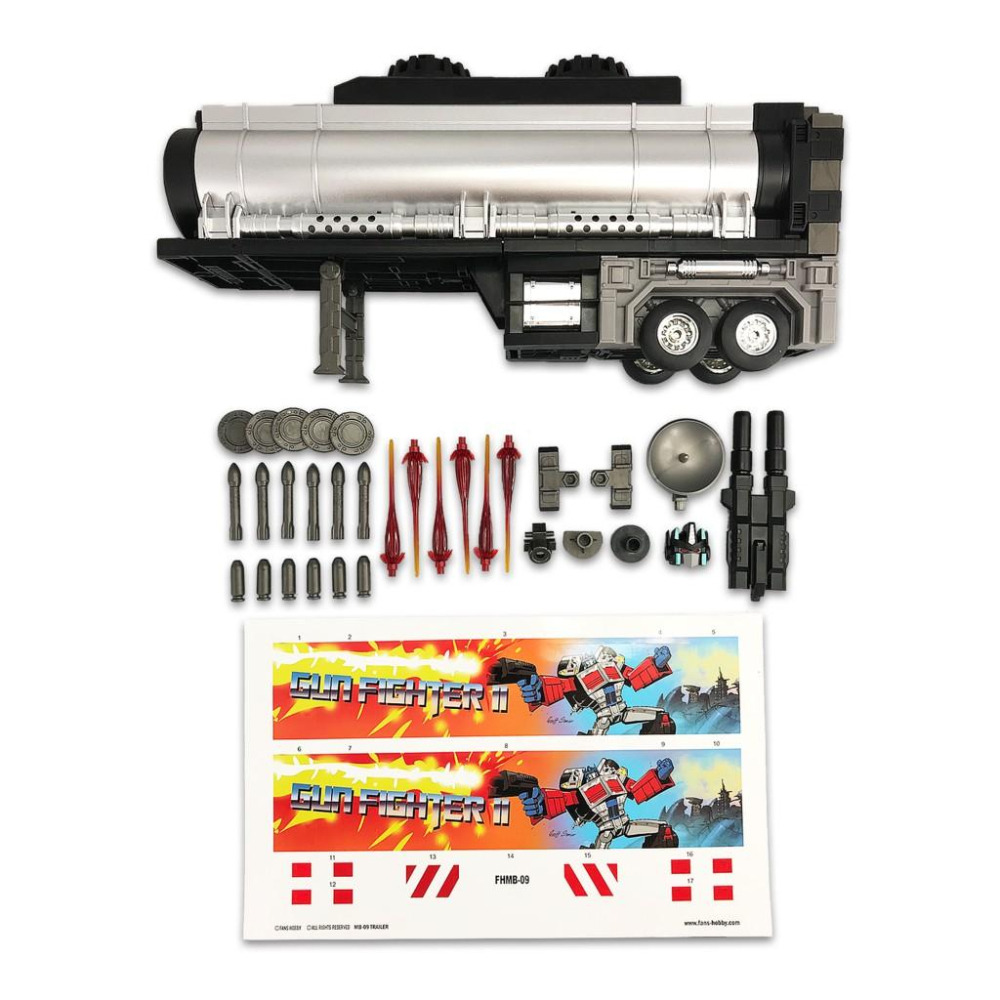 【即將售完】油罐車箱 FansHobby MB-09A 天災 天滅 報應至尊 暗黑司令官 柯博文 MB-01-細節圖5