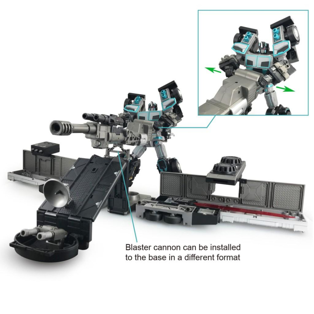 【即將售完】油罐車箱 FansHobby MB-09A 天災 天滅 報應至尊 暗黑司令官 柯博文 MB-01-細節圖8