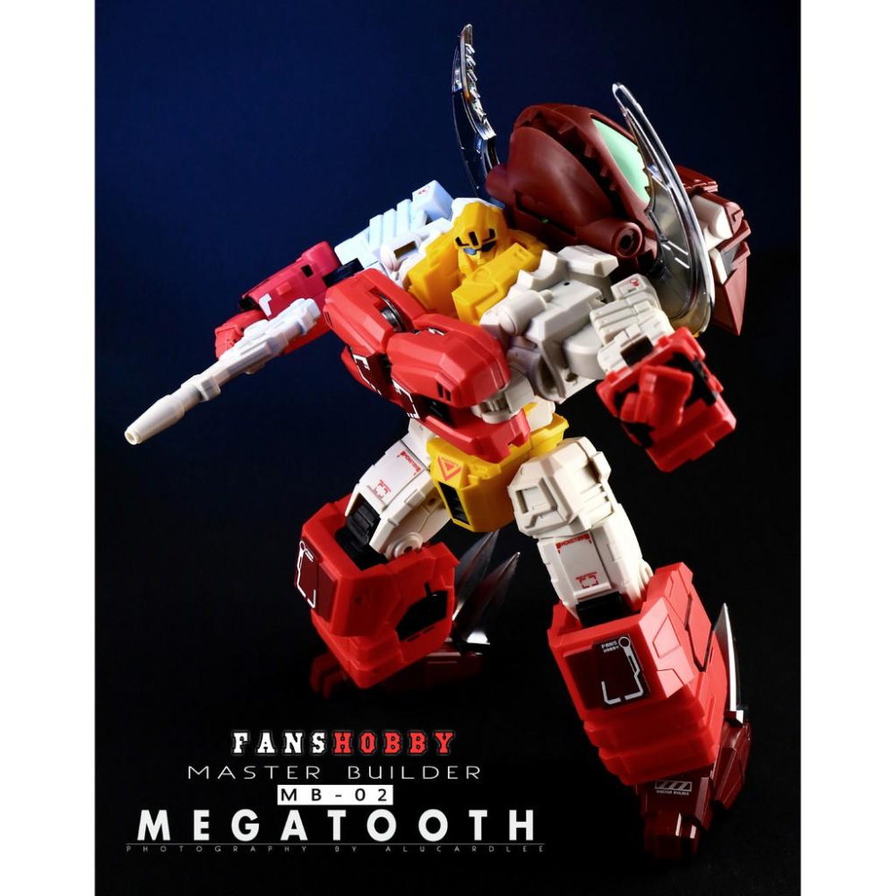 【現貨特價】變形金剛 暴亂獸 Fanshobby MB-02 怪獸戰士 Megatooth MB02 第三方 現貨-細節圖3