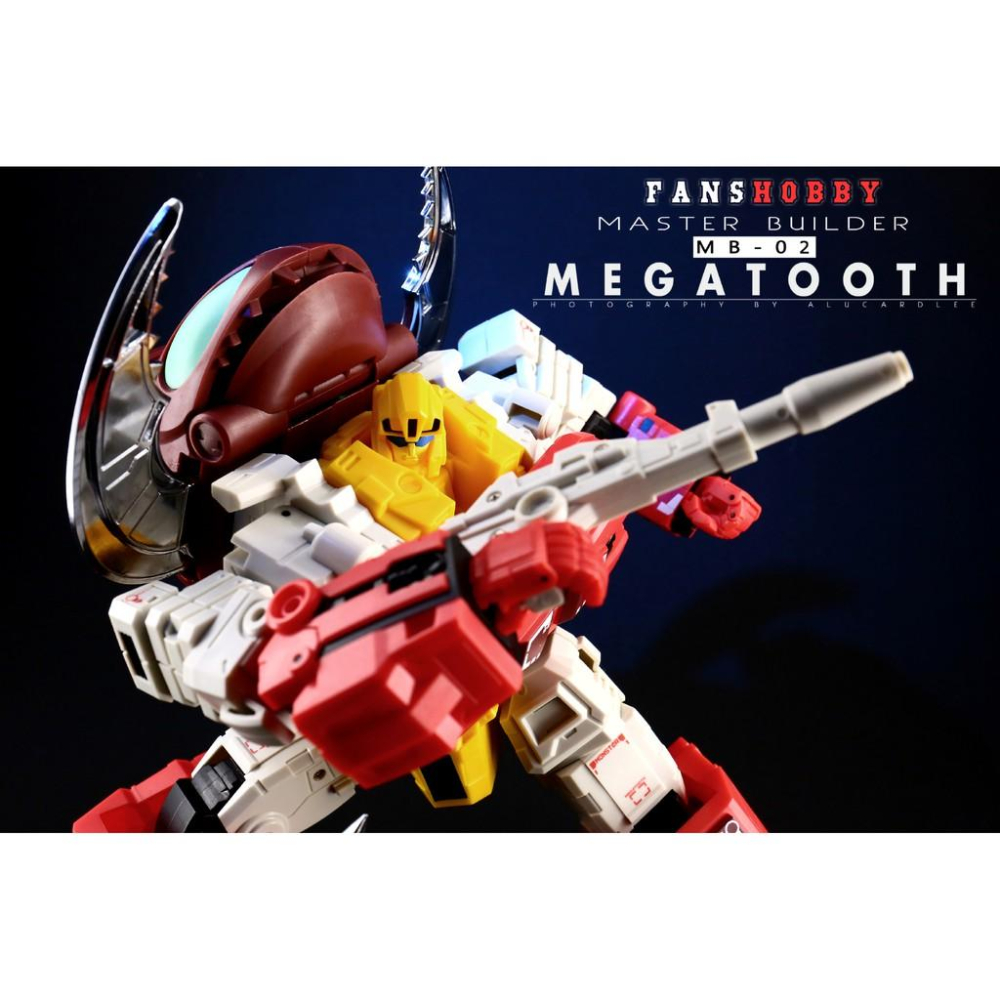 【現貨特價】變形金剛 暴亂獸 Fanshobby MB-02 怪獸戰士 Megatooth MB02 第三方 現貨-細節圖5