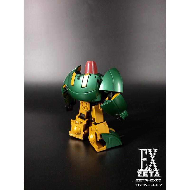 【現貨特價】變形玩具 Zeta 宇宙飛碟 金屬色 ZetaToys EX-07 EX07 飛碟 第三方 現貨-細節圖3