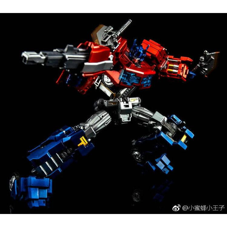 【即將售完】MakeToys 柯博文 金屬色塗裝 附武器包 MTCD-01P 擎天柱 塗裝版 可與MTCD-05天火合體-細節圖2