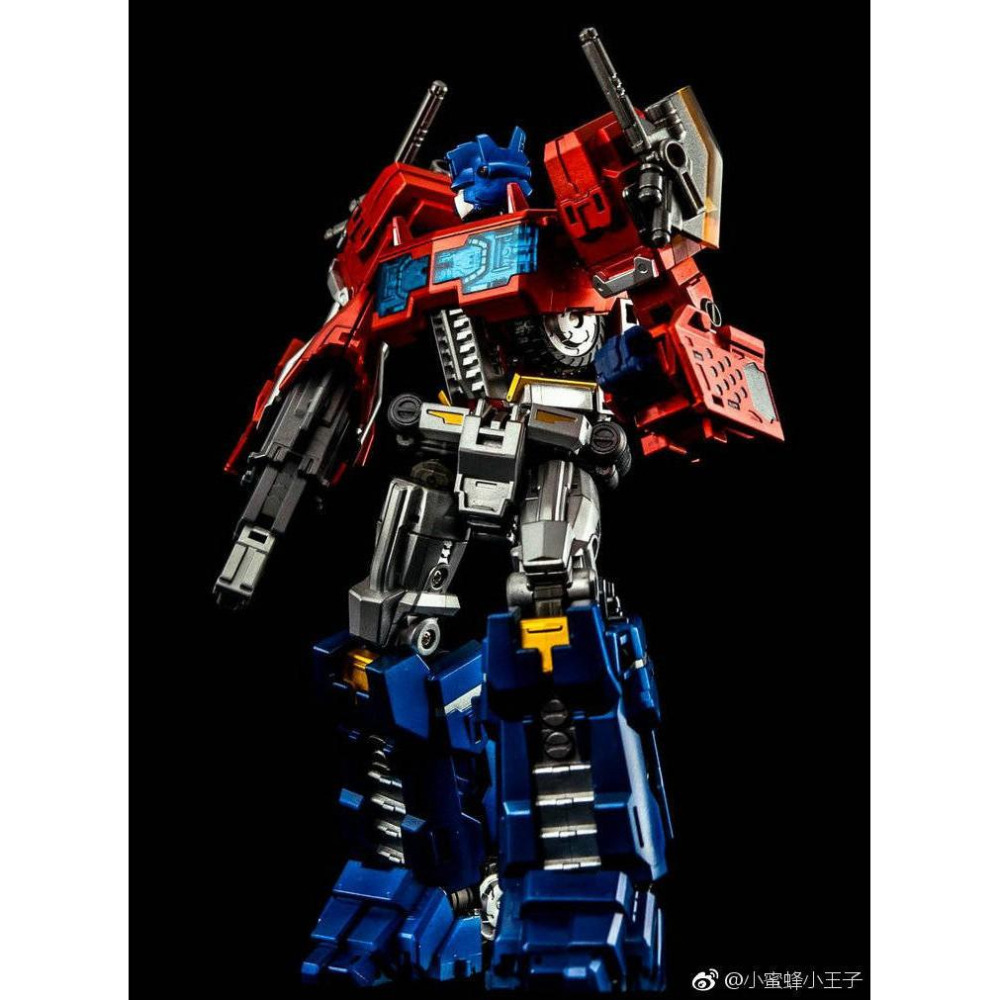 【即將售完】MakeToys 柯博文 金屬色塗裝 附武器包 MTCD-01P 擎天柱 塗裝版 可與MTCD-05天火合體-細節圖4