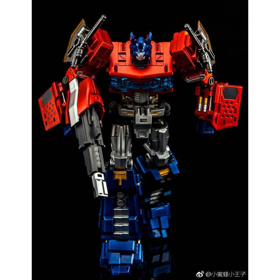 【即將售完】MakeToys 柯博文 金屬色塗裝 附武器包 MTCD-01P 擎天柱 塗裝版 可與MTCD-05天火合體-細節圖5