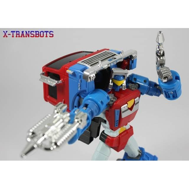 【現貨特價】拖車 X-Transbots MM-III HOSS 百變雄獅 管子 魯莽 重塗 X社 XTB-細節圖4