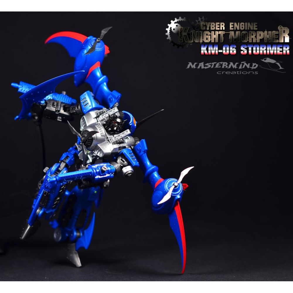 【現貨特價】MMC 雷公 鋼鐵之心 KM-06 轟天雷 stormer 滑翔機 Mastermind Creations-細節圖3