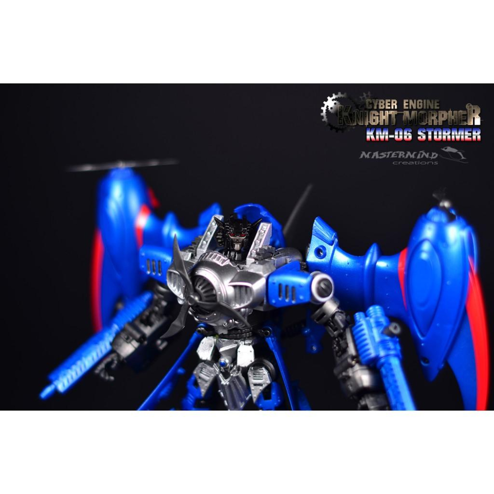 【現貨特價】MMC 雷公 鋼鐵之心 KM-06 轟天雷 stormer 滑翔機 Mastermind Creations-細節圖4