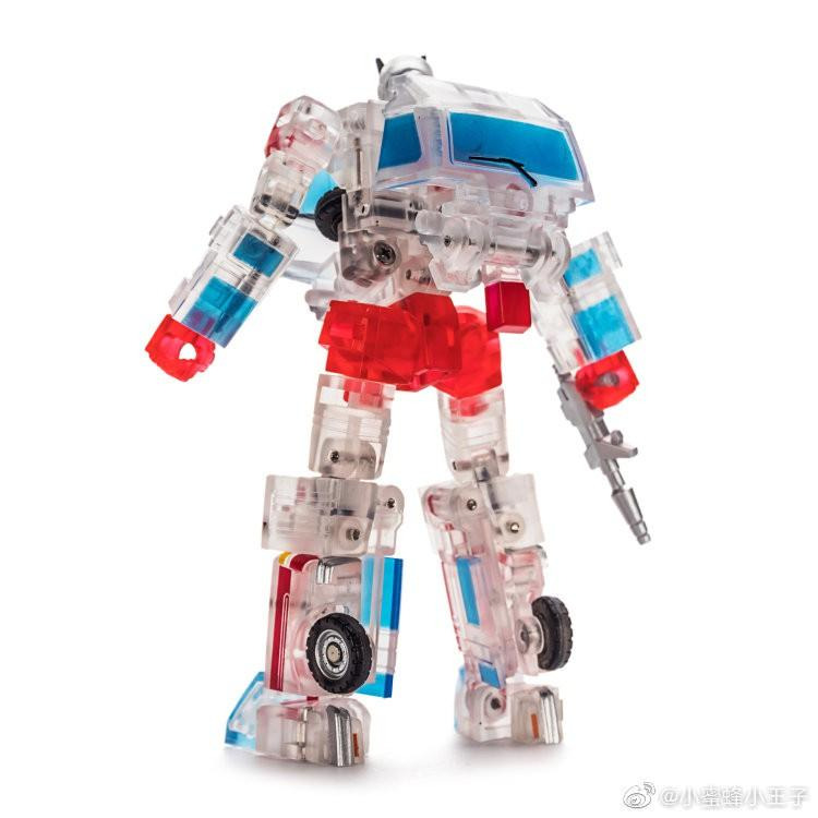 【現貨特價】變形玩具 NEWAGE 透明 飛輪 H8T 救護車 NA 小比例 口袋玩具 口袋戰爭 第三方-細節圖4