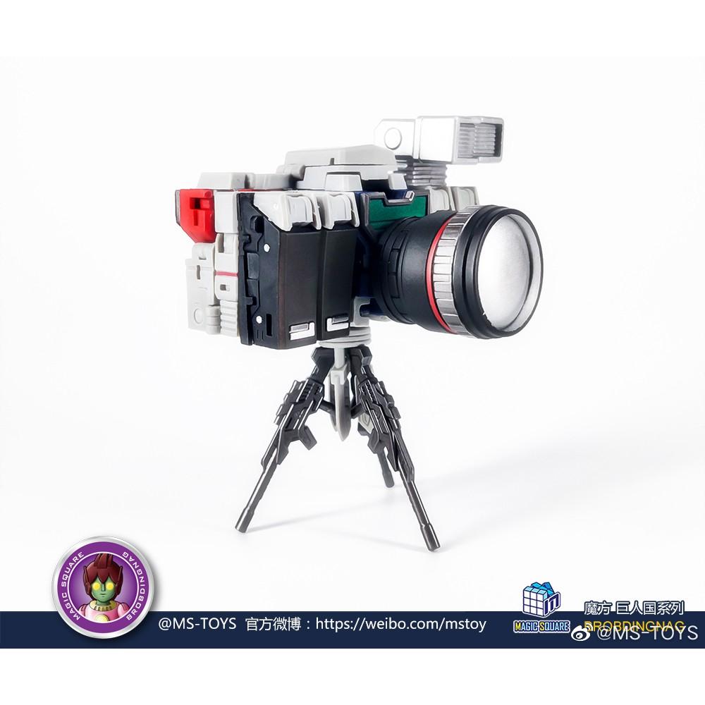 【全新現貨】魔方 相機三兄弟 玩具配色 MS-TOYS MS-B29D 照相機小隊 攝像頭 Video Team 小比例-細節圖9