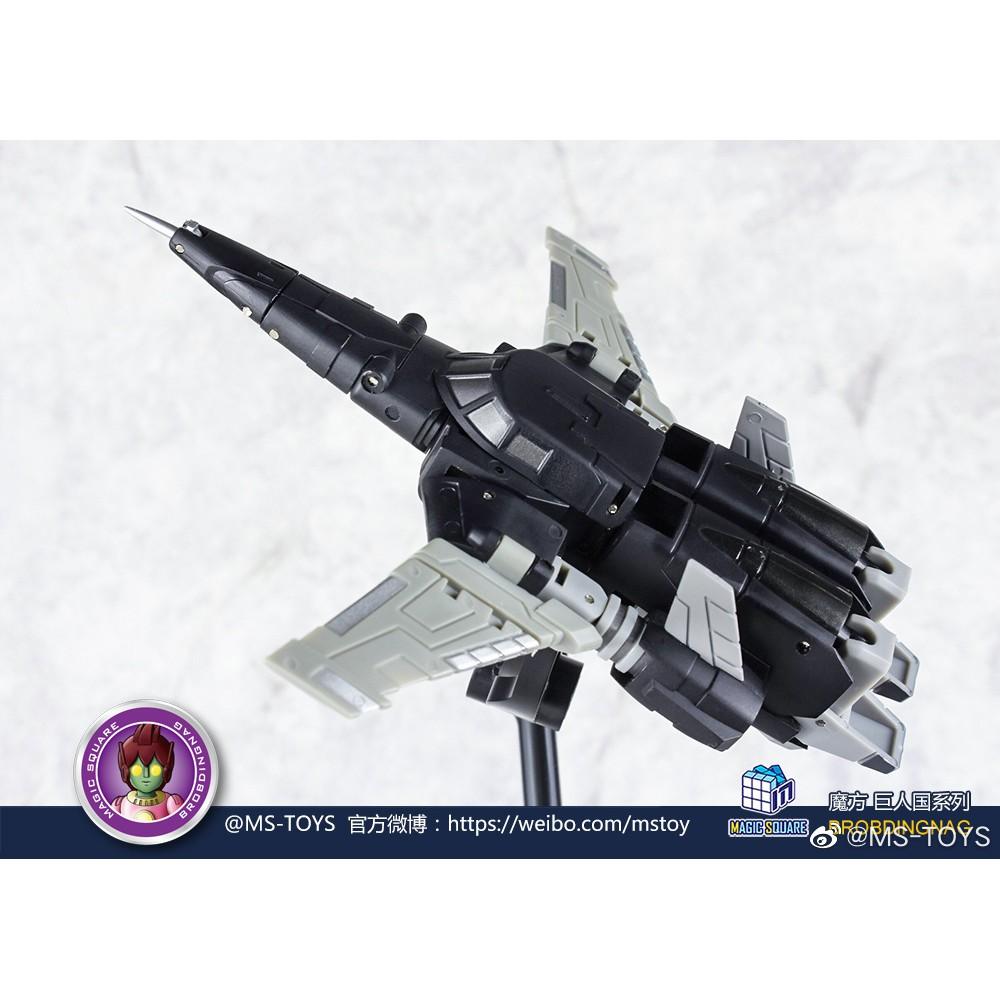 【台灣現貨】魔方 黑色 狂飆 MS-B06B MS-TOYS Space Skimming 小比例 口袋玩具 變形玩具-細節圖7