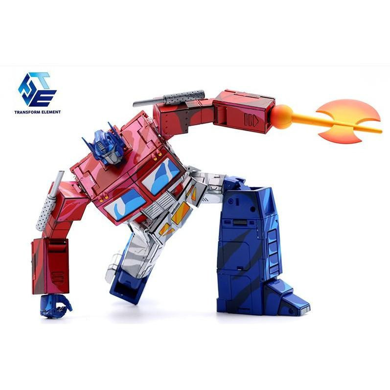 【全新現貨】TE 柯博文 二次元配色 TE-01R 擎天柱 鐵牛 司令官 TE01R-細節圖2