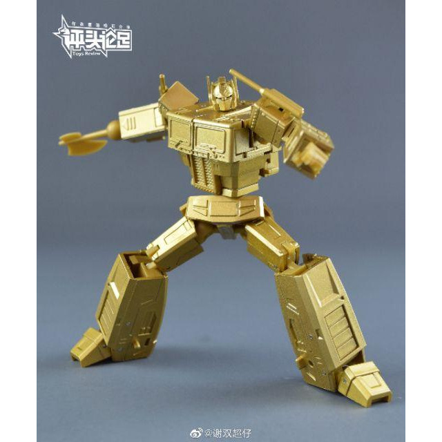 【即將售完】魔方 金色 小柯博文 小比例 MS-TOYS MS-B18G 帶車廂 小滾珠 B18G 黃金 擎天柱 第三方-細節圖3