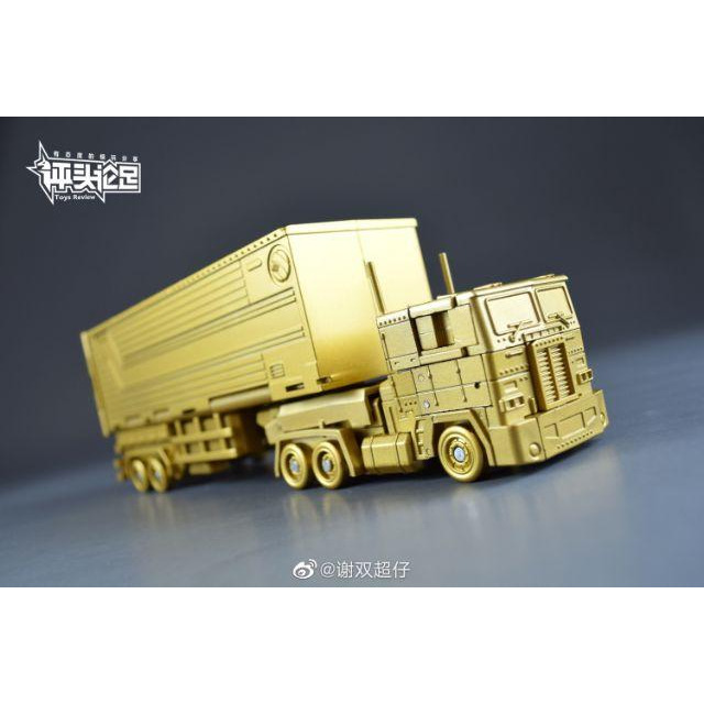 【即將售完】魔方 金色 小柯博文 小比例 MS-TOYS MS-B18G 帶車廂 小滾珠 B18G 黃金 擎天柱 第三方-細節圖7