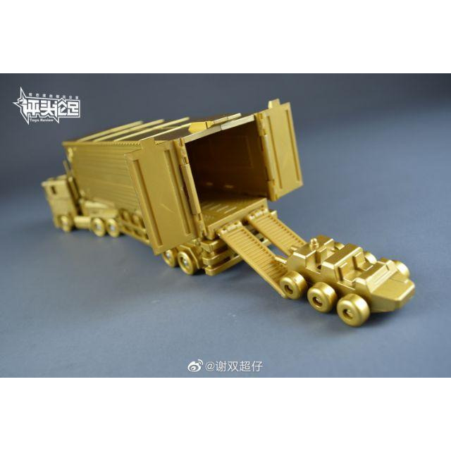 【即將售完】魔方 金色 小柯博文 小比例 MS-TOYS MS-B18G 帶車廂 小滾珠 B18G 黃金 擎天柱 第三方-細節圖8