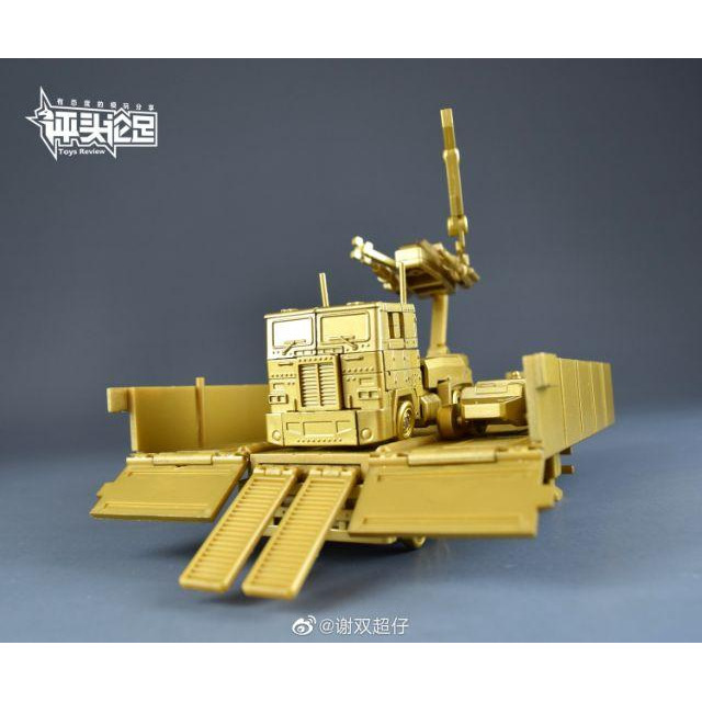 【即將售完】魔方 金色 小柯博文 小比例 MS-TOYS MS-B18G 帶車廂 小滾珠 B18G 黃金 擎天柱 第三方-細節圖9